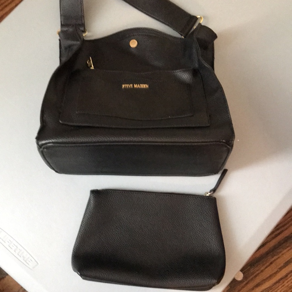 Steve Madden bag with little make up bag